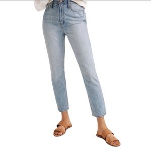 NEW Madewell Perfect Vintage High Rise Straight Leg Jean